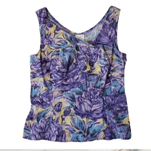 EUC Anthropologie Odille tie-dyed tank top size 4 - Picture 2 of 9